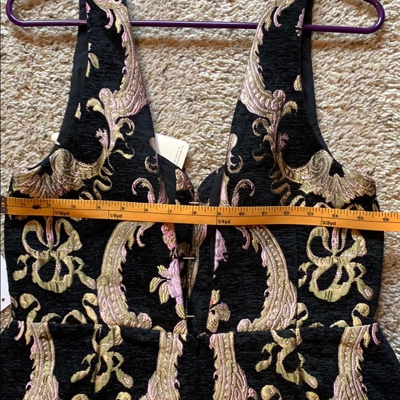 NWT For Love And Lemons Brocade Dress - Picture 5 of 5